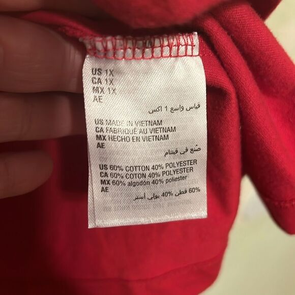 Family PJs by Macy’s Christmas Top 1X - Picture 4 of 6